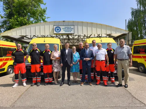 Zagrebačka županija: 4 nova vozila za Zavod hitne medicine Zagrebačke županije, uskoro stižu još 4