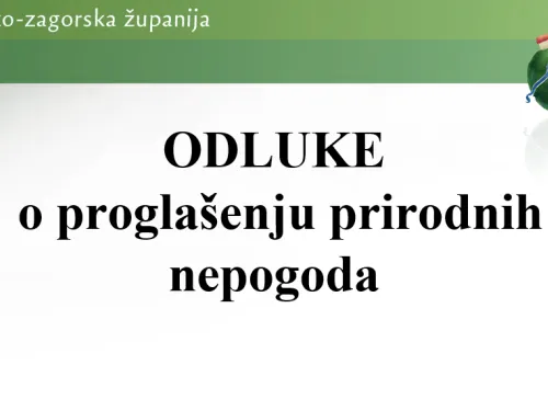 Krapinsko-zagorska županija: Župan Kolar proglasio prirodne nepogode za područje Hrašćine i Budinščine