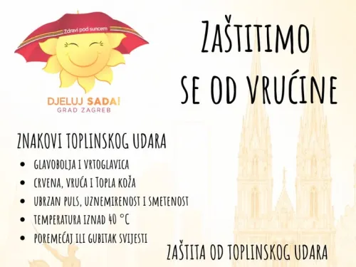 Grad Zagreb ᶠ: Zaštitimo se od vrućine!