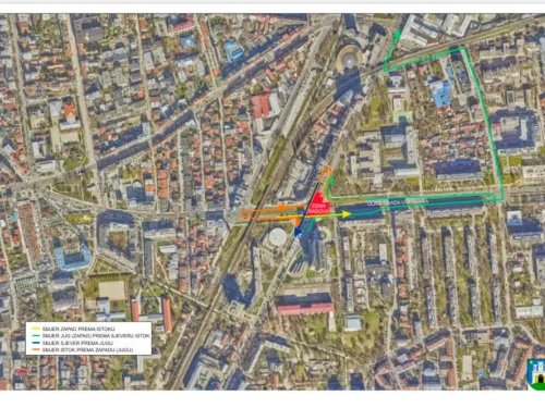 Grad Zagreb ᶠ: Rekonstrukcija vodovodnog magistralnog cjevovoda donosi izmjene prometa ...