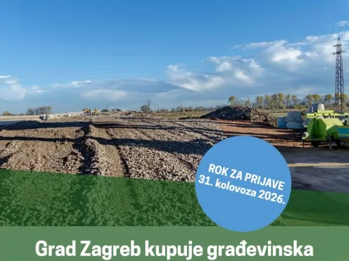 Grad Zagreb ᶠ: Grad Zagreb kupuje građevinska zemljišta za izgradnju reciklažnih ...