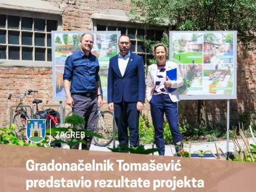 Grad Zagreb ᶠ: Gradonačelnik Tomašević predstavio rezultate projekta ozelenjivanja ...