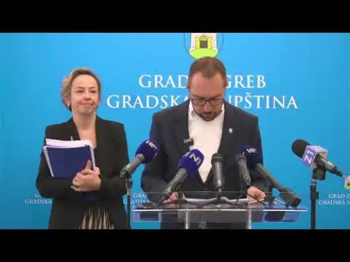 Grad Zagreb 🎬: [video] 12. sjednica Gradske skupštine - izjave za medije