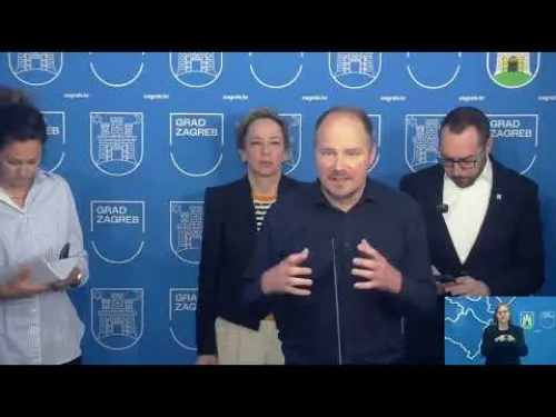 Grad Zagreb 🎬: [video] Predstavljanje programa revitalizacije grada i redovna konferencija za medije