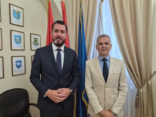 Dubrovačko-neretvanska županija ᶠ: Zamjenik župana Dubrovačko-neretvanske županije Joško Cebalo primio ...