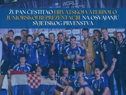 Dubrovačko-neretvanska županija ᶠ: Hrvatska U18 vaterpolska reprezentacija svjetski je prvak!