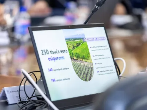Zadarska županija ᶠ: 250.000 eura za razvoj poljoprivrede u Zadarskoj županiji