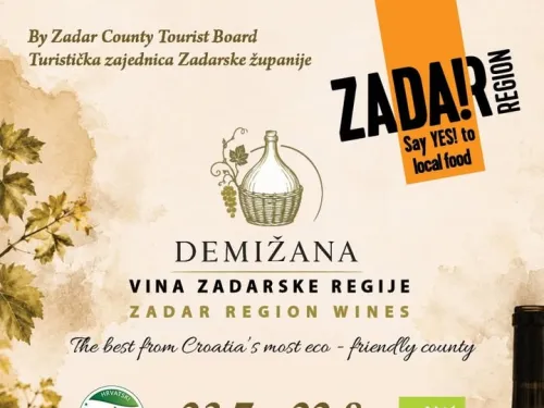 Zadarska županija ᶠ: Demižana stiže u Cedulin: mjesec dana vina, okusa i priča Zadarske ...