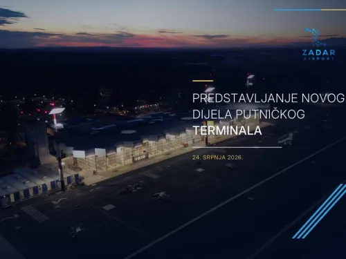 Zadarska županija ᶠ: Novi putnički terminal Zračne luke Zadar svečano otvoren!