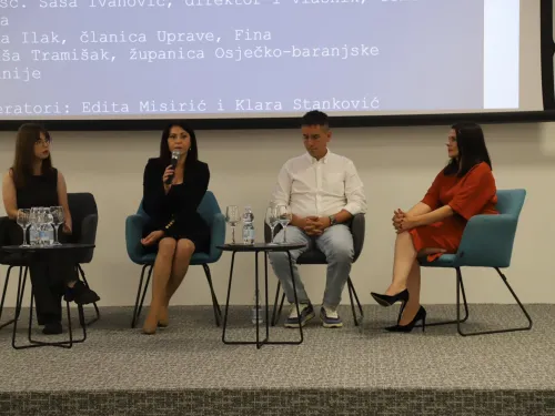 Osječko-baranjska županija: Županica Tramišak sudjelovala na panelu Money Tik Talk