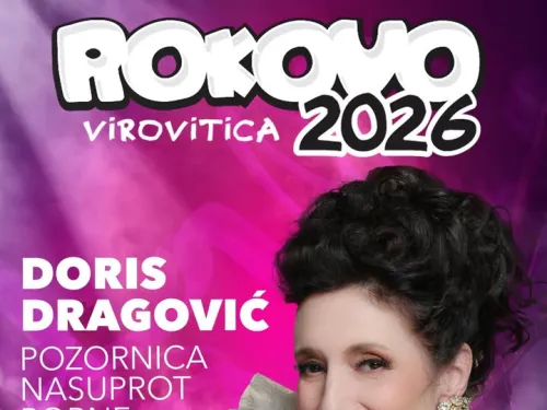 Virovitičko-podravska županija ᶠ: Doris Dragović dolazi u Viroviticu