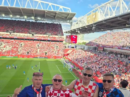 Virovitičko-podravska županija ᶠ: Kažu, da, kad je sinoć Budimir zabio gol, da se s ovog dijela tribine ...