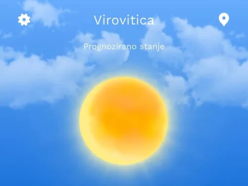 Virovitičko-podravska županija ᶠ: Trenutačno, najviše prži u Virovitici, Orahovici i Voćinu...