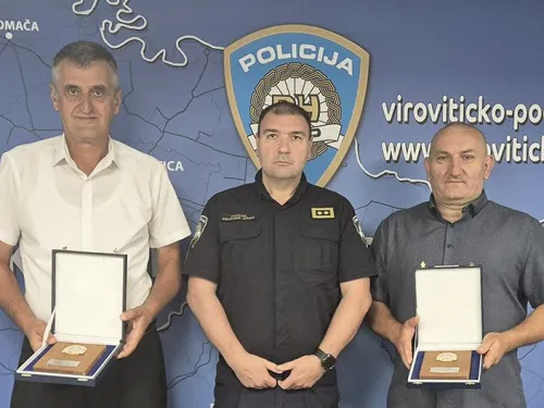 Virovitičko-podravska županija ᶠ: Draženu Sertiću i Srećku Petroviću, umirovljenim policijskim ...