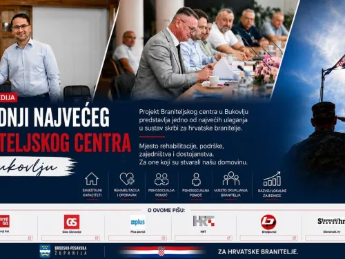 Brodsko-posavska županija ᶠ: O gradnji Centra Bukovlju priče donose: