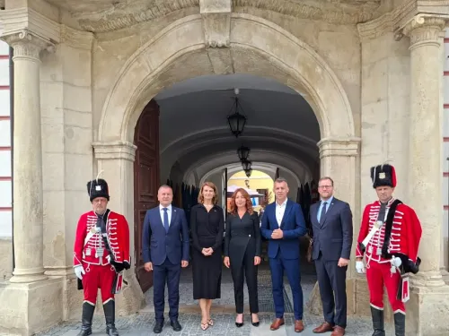 Varaždinska županija ᶠ: VELEPOSLANICA REPUBLIKE AUSTRIJE NA PRIJEMU KOD ŽUPANA VARAŽDINSKE ...