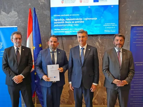 Koprivničko-križevačka županija: U Koprivničko - križevačku županiju stiglo više od četiri milijuna eura bespovratnih sredstava za obrazovanje i zaštitu prirode