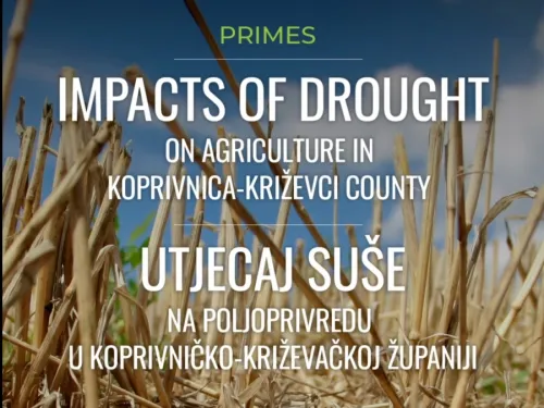 Koprivničko-križevačka županija: Razgovor s pročelnicom Ivanom Deskar na temu zaštite od suše u sklopu projekta PRIMES