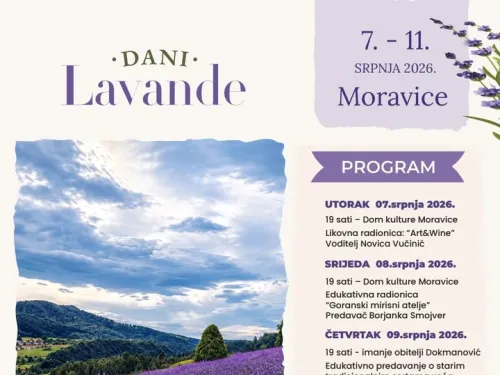 Primorsko-goranska županija ᶠ: Dani lavande u Moravicama