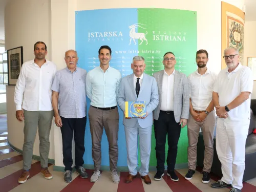 Istarska županija: KK Stoja obilježava 50 godina djelovanja: Župan Miletić primio predstavnike Kluba