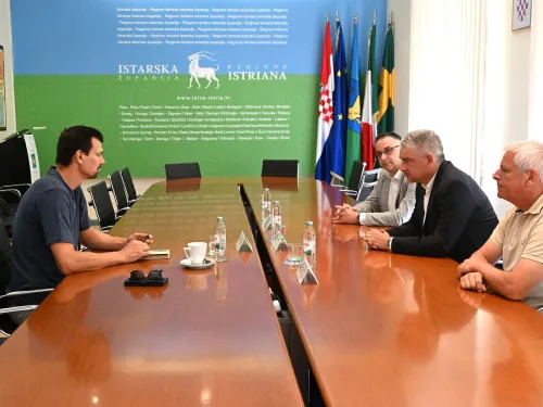 Istarska županija: Zaštita prirode ostaje prioritet: župan Miletić održao prvi radni sastanak s novim ravnateljem Nature Histrice Sandrom Dujmovićem