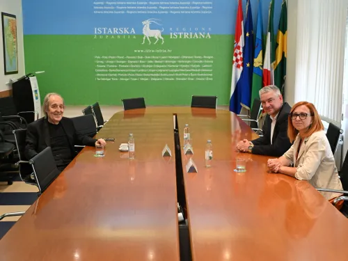Istarska županija: Župan Miletić primio Furija Radina u povodu završetka zastupničkog mandata