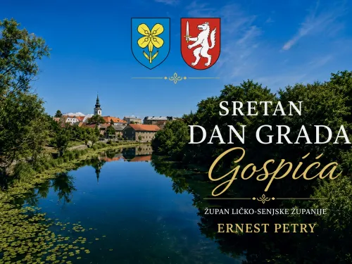 Ličko-senjska županija: Čestitka župana Ernesta Petryja povodom Dana Grada Gospića